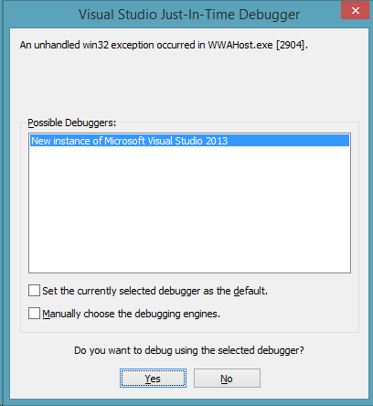 Script debugger windows 10