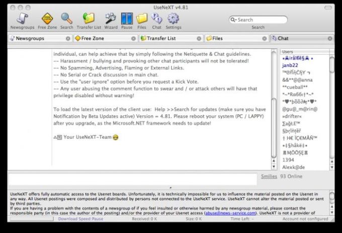 usenetic newsreader for mac